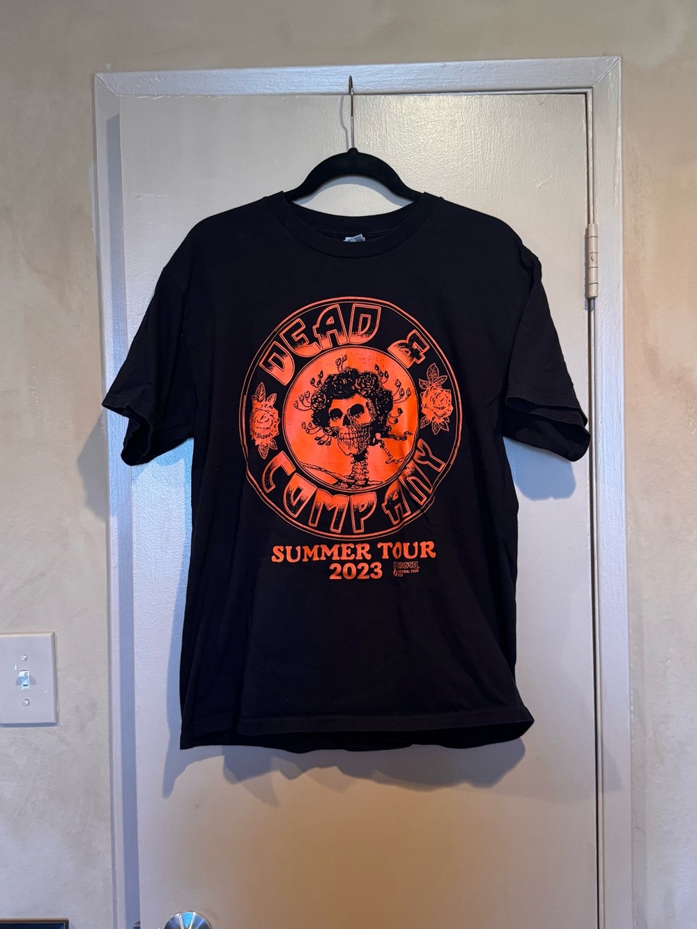 Dead & Company 'Camp Elite' Summer Tour 2023 Black Tee